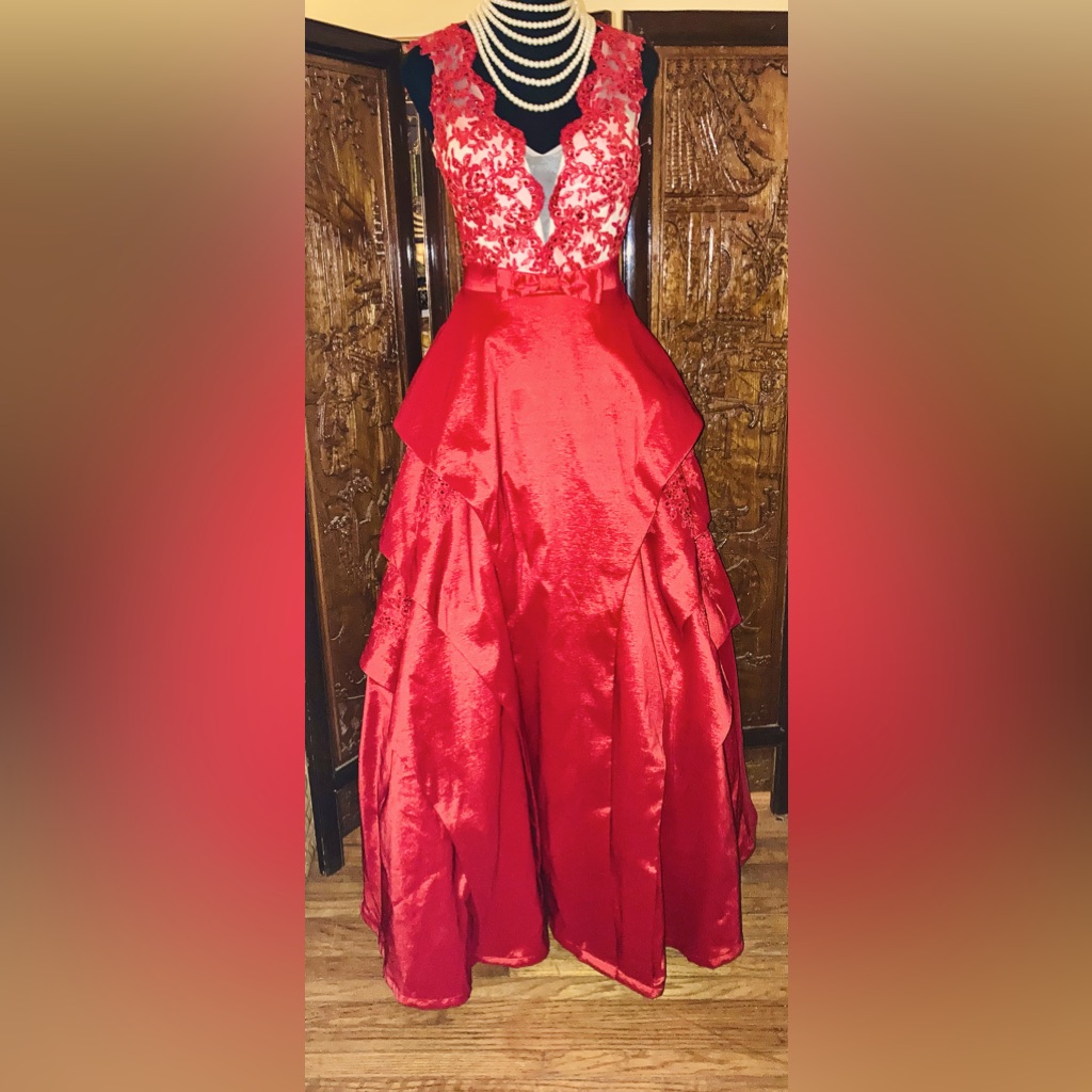Mac Duggal Ball Gown Dress.